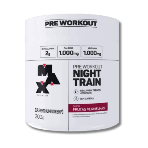 Pré-treino Max Titanium Night Train 300g