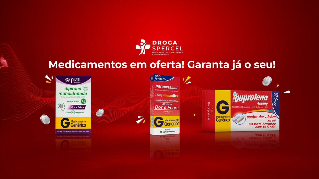 Medicamentos em oferta, garanta ja o seu