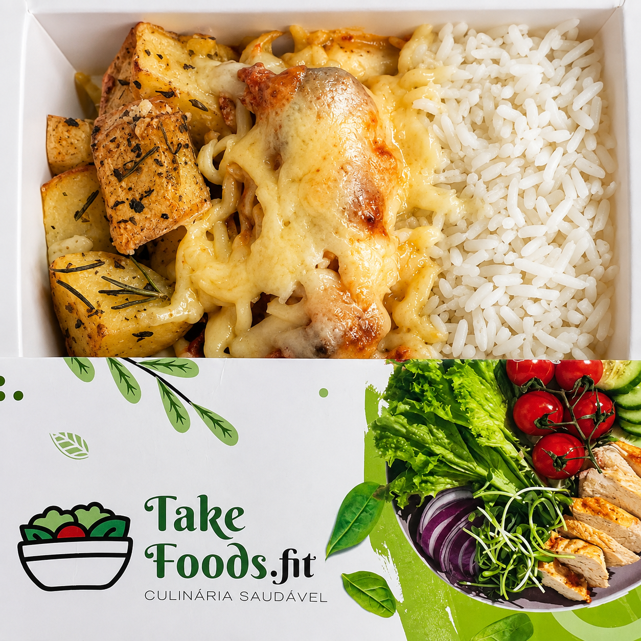 Frango à Parmegiana com Arroz 330g